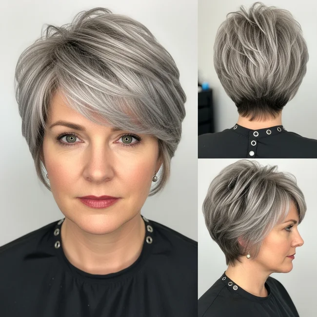 Pixie Haircut for Fine Thinning Hair