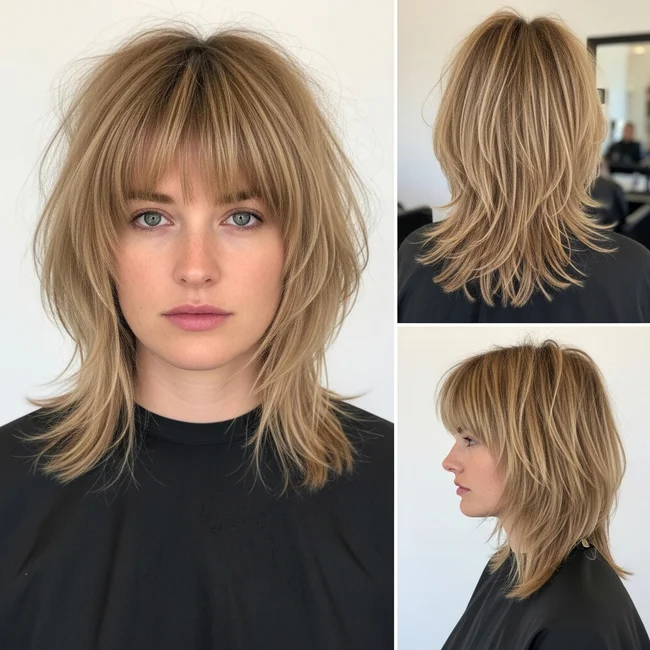 Shag Haircut for Fine Hair No Bangs