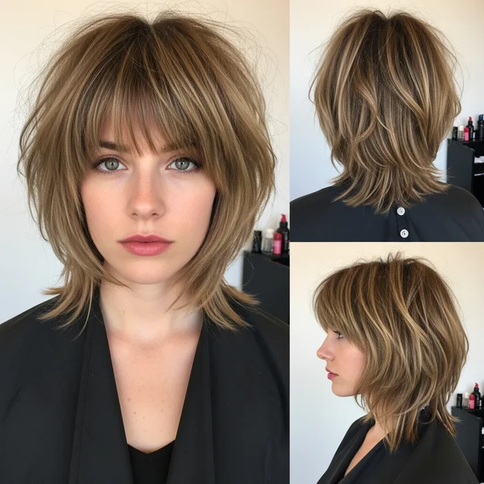 Shaggy Bob For Fine Hair