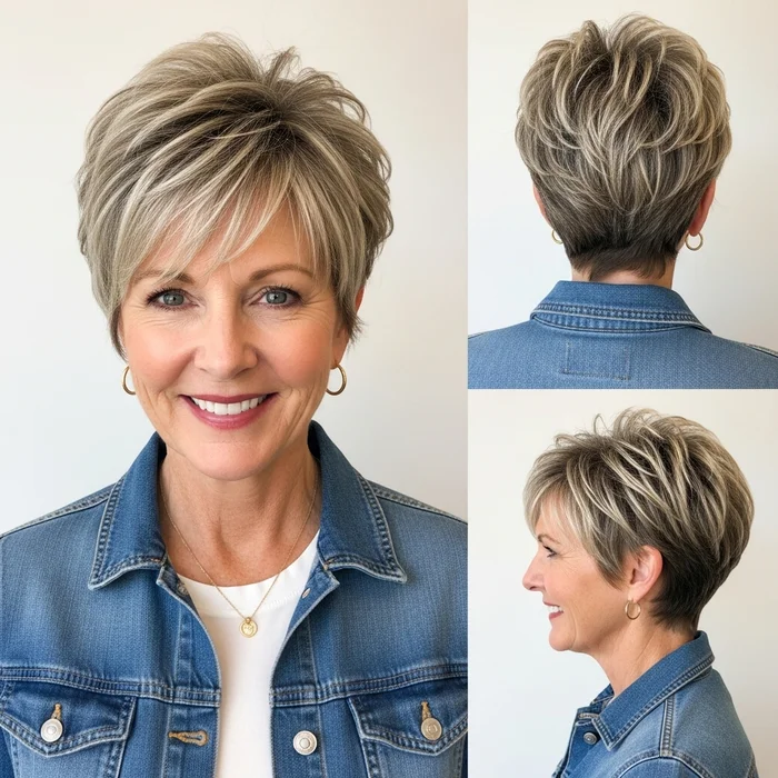 Shaggy Textured Pixie