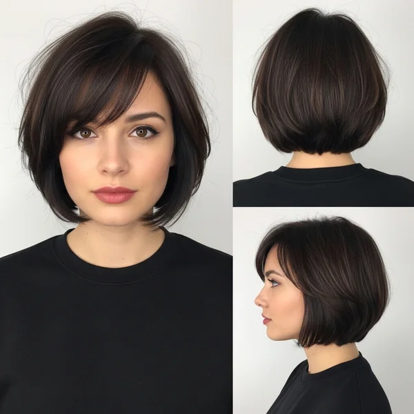 Short Bob Hairstyles For Thick Hair