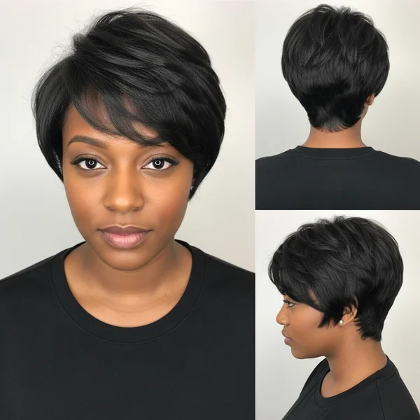 Short Bob Hairstyles for Black Women Thinning Hair