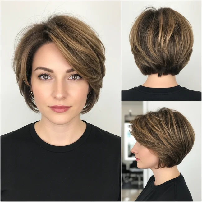 Short Choppy Haircuts For Thick Hair