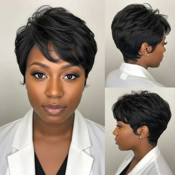 Short Fall Style For Black Women