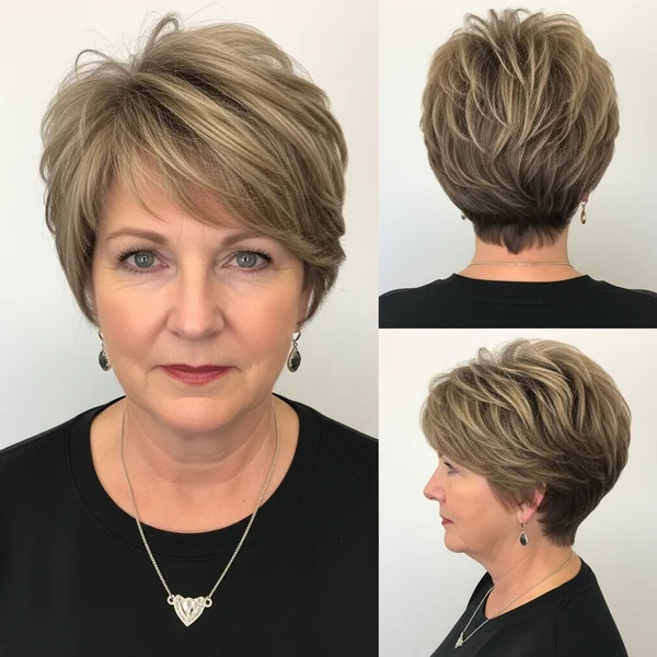 Short Funky Hairstyles For Thick Hair