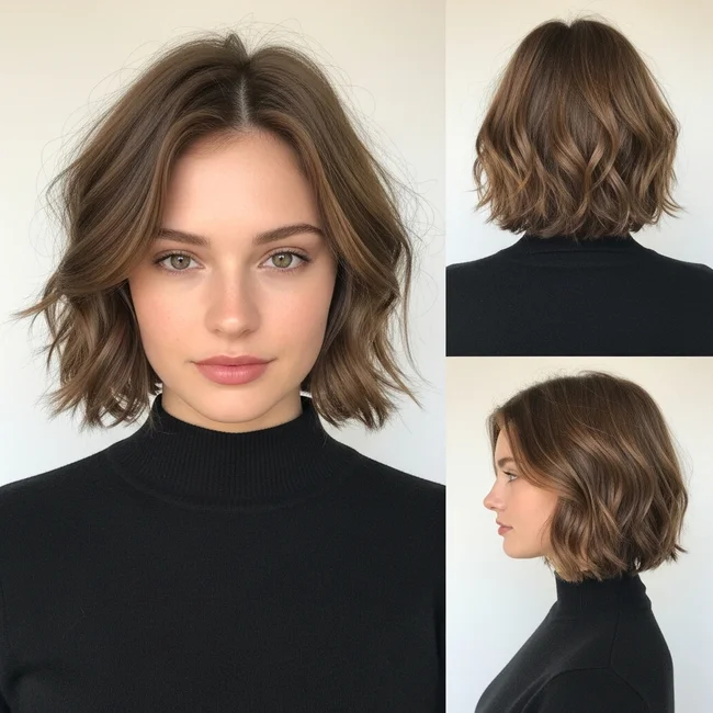 Short Haircut For Frizzy Wavy Hair