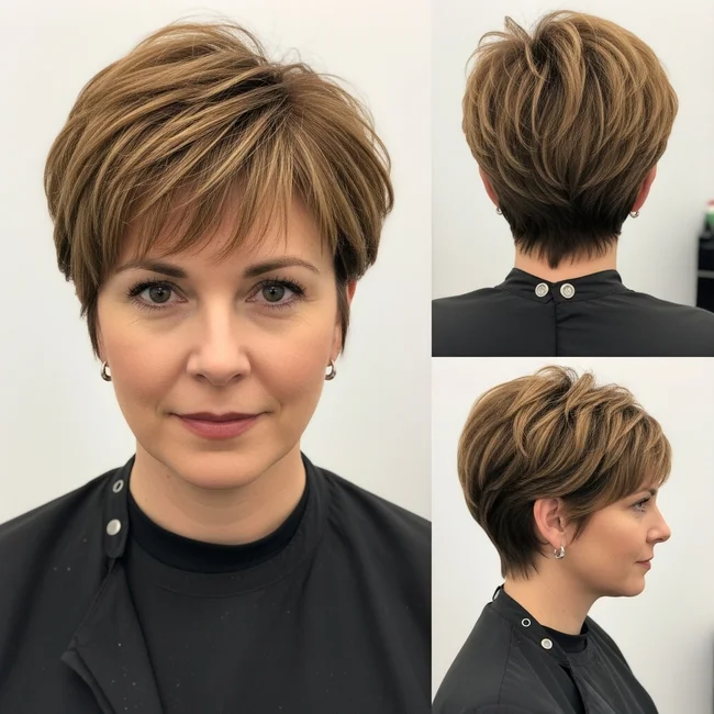 Short Haircuts For Thinning Hair Over 50