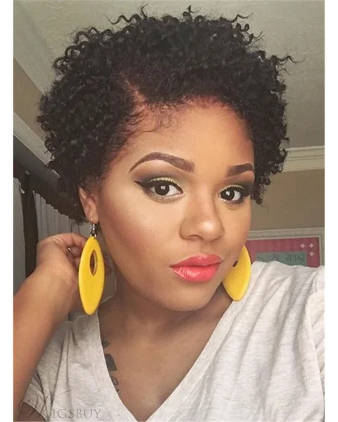 Short Natural Kinks with Side Part