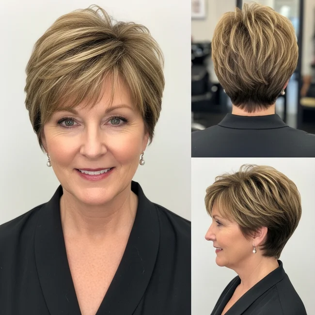 Short Pixie Haircut For Thinning Hair