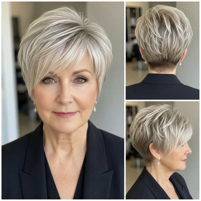 Short Sassy Hairstyle