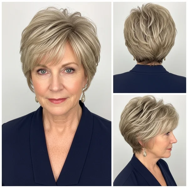 Short Shag Hairstyles For Thick Hair