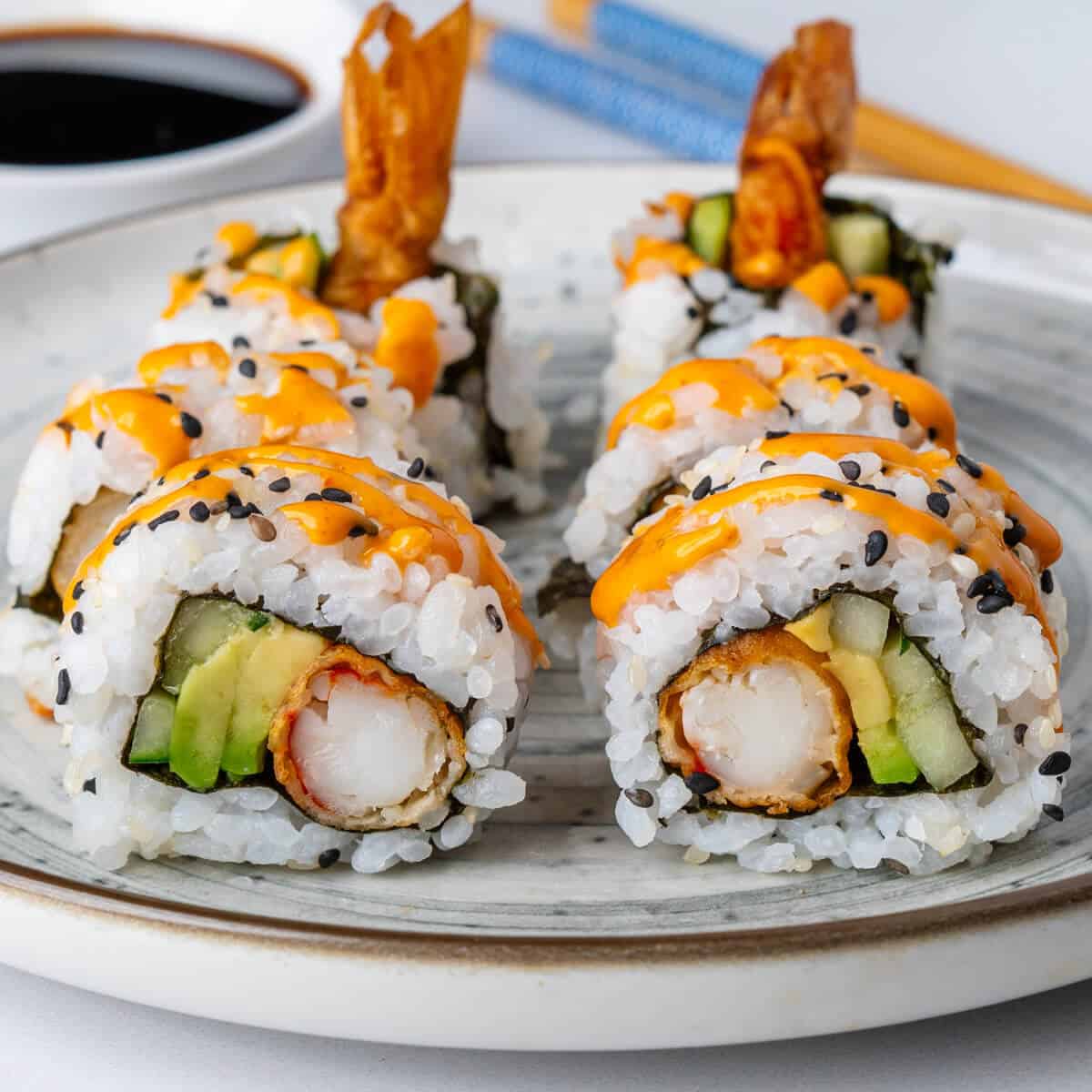 Shrimp Tempura Roll (Easy Steps) - Cooking With Ayeh
