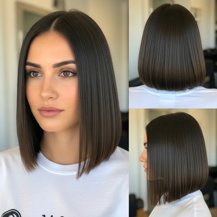 Sleek Straight Bob