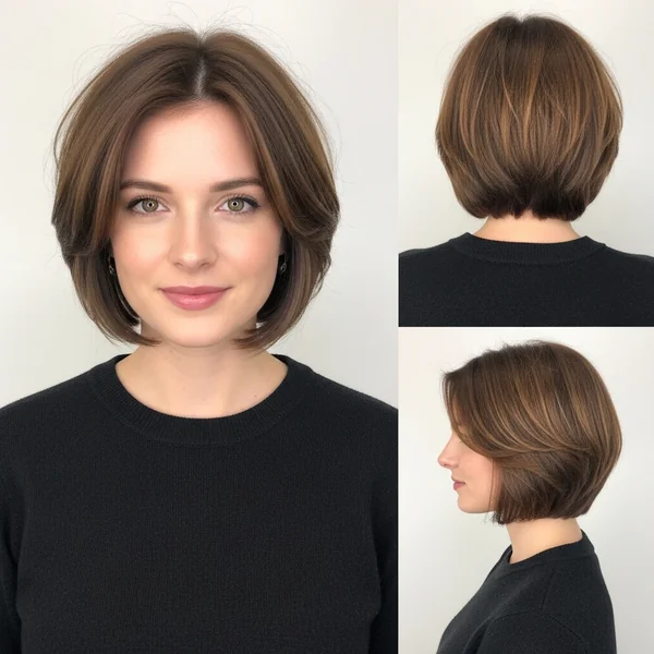 Soft Layered Fall Cut For Thin Hair