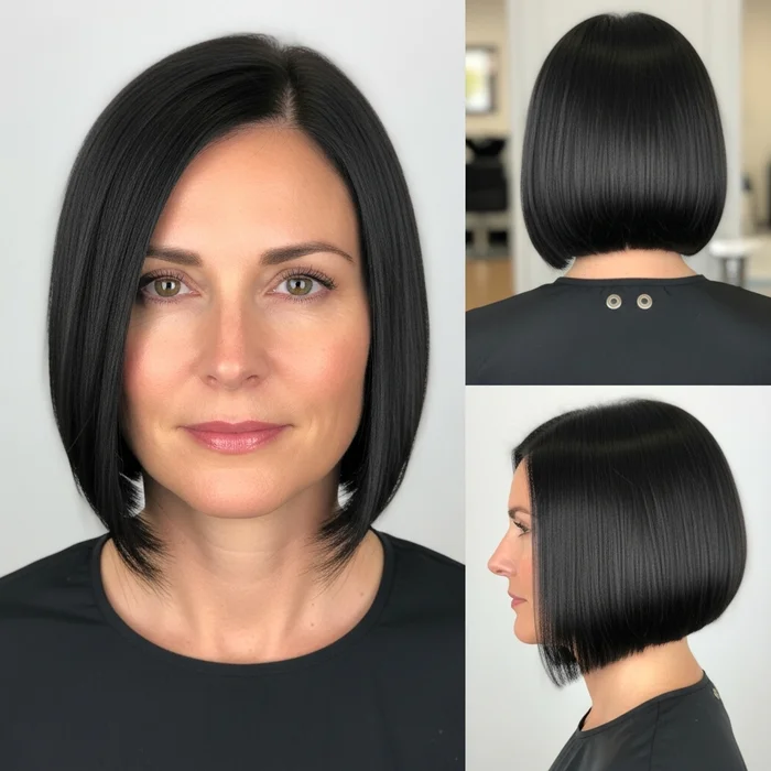 Straight Blunt Bob