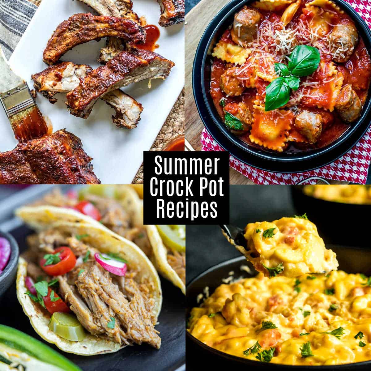 Easy Summer Crockpot Recipes - Home. Made. Interest.