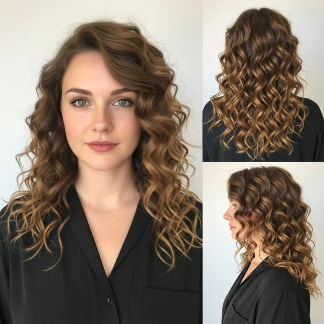 Summer Hairstyles for Long Curly Hair