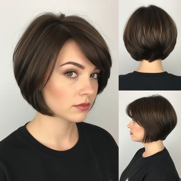 Super Short Bob Hairstyles For Thick Hair