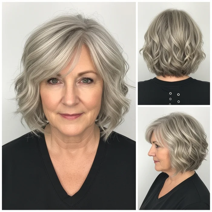 Textured Wavy Bob