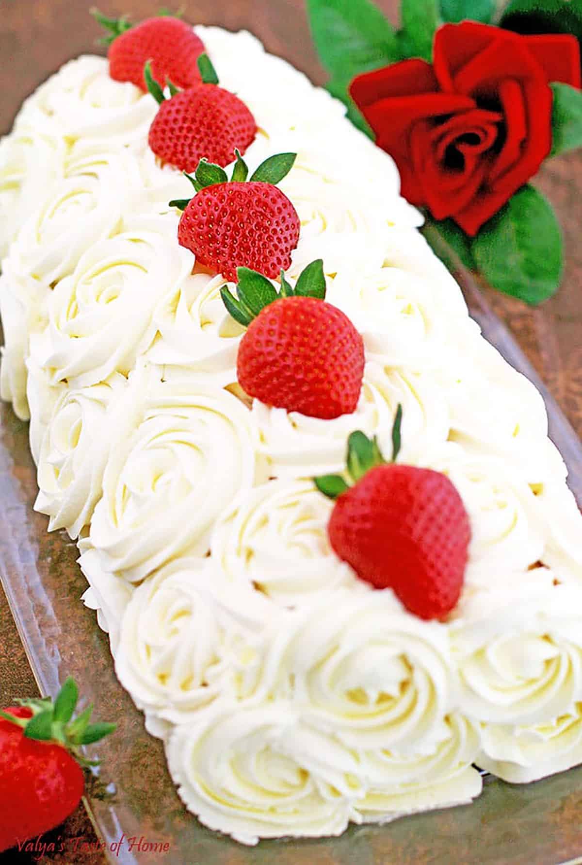 The Easiest Strawberry Roll Cake Recipe (Perfect Every Time)