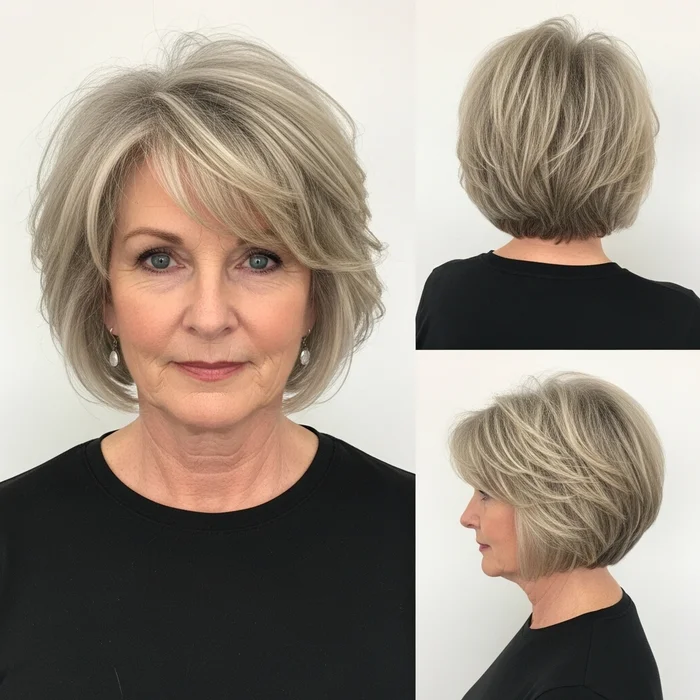 Tousled Textured Bob