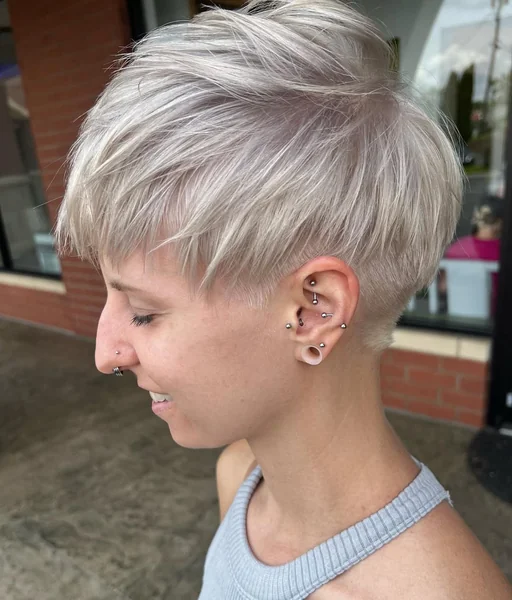 Ultra-Textured Shaggy Pixie for Maximum Volume