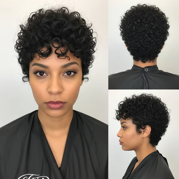 Very Short Curly Hairstyles