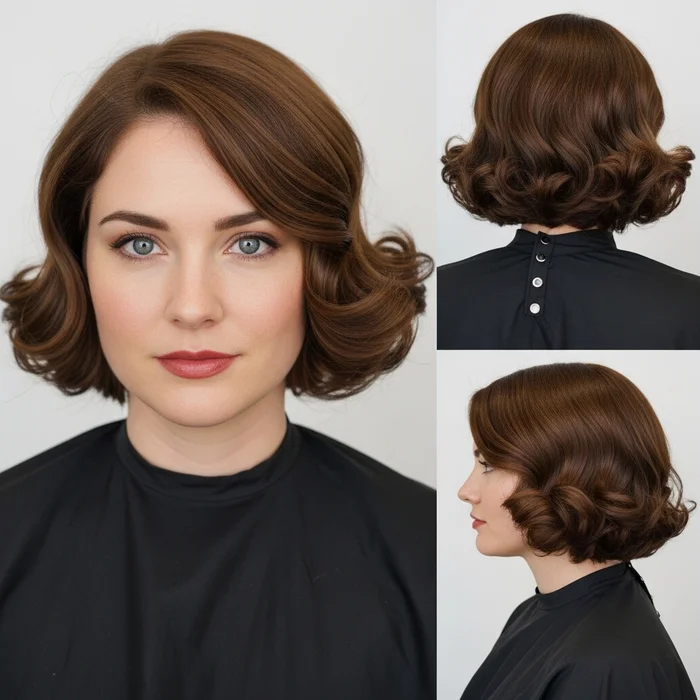 Vintage-Inspired Medium Bob
