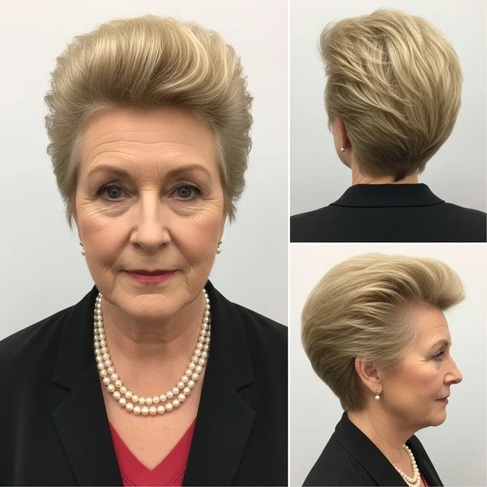 Voluminous Pompadour