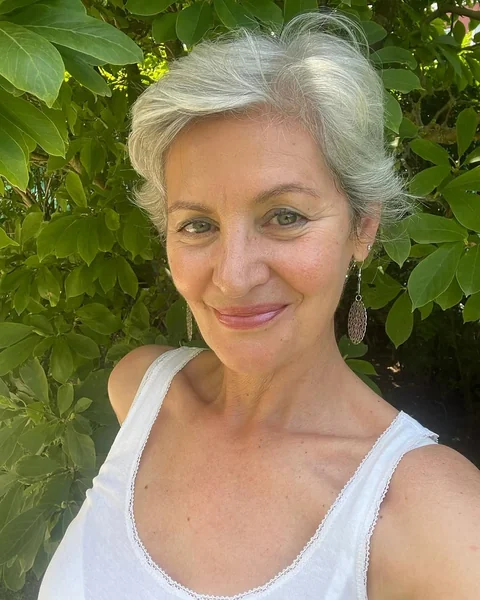 Voluminous Silver Pixie with Undercut and Lift