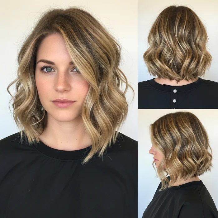 Wavy Bob Hairstyles For Fine Hair