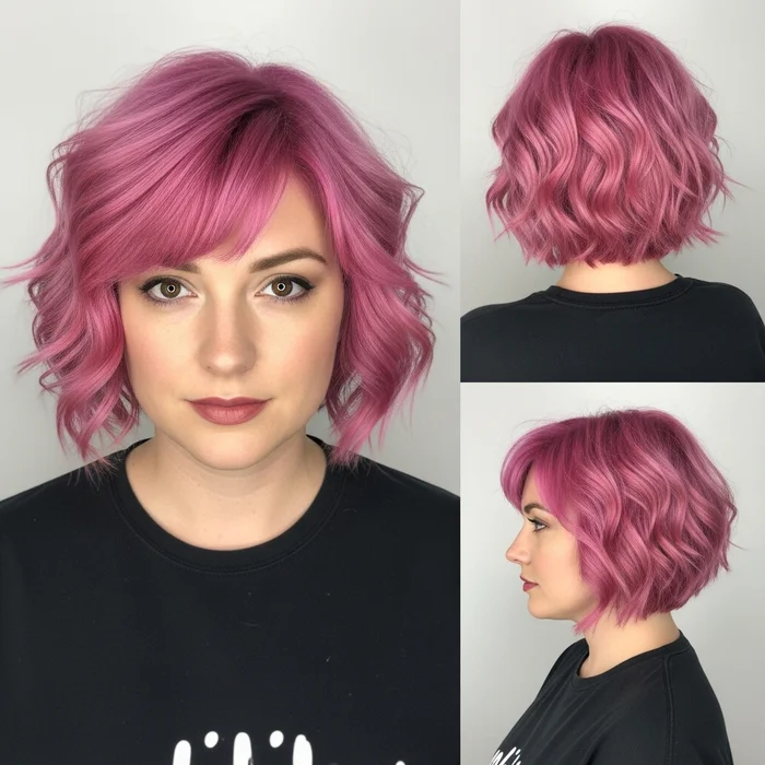 Wavy Pink Pixie Bob