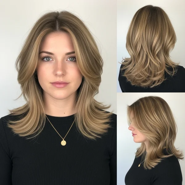 Winter Medium Length Hairstyle