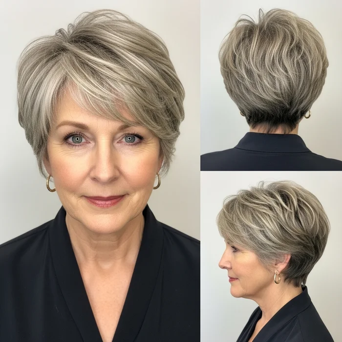 Wispy Pixie with Choppy Layers