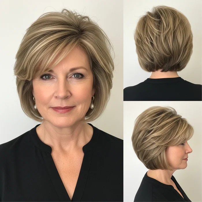 Youthful Wedge Haircut