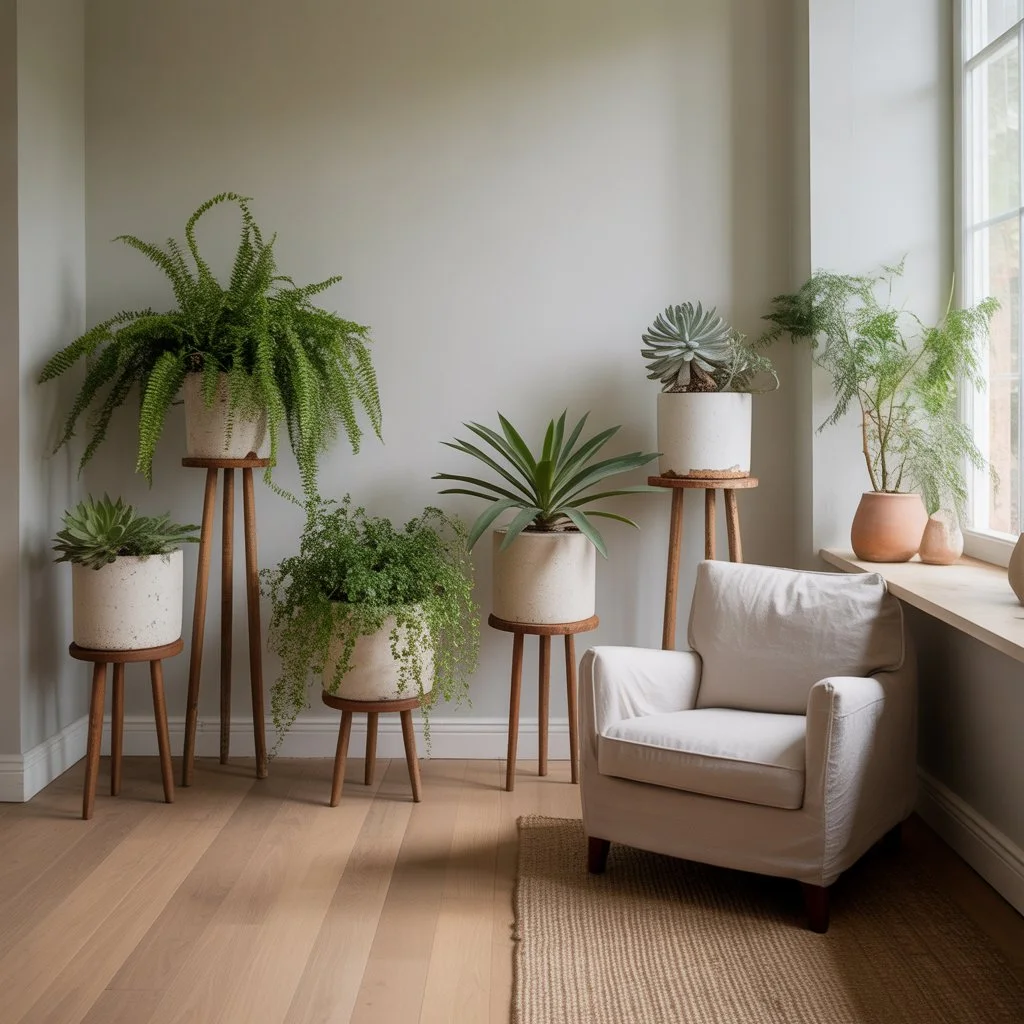 DIY Plant Stands and Shelves