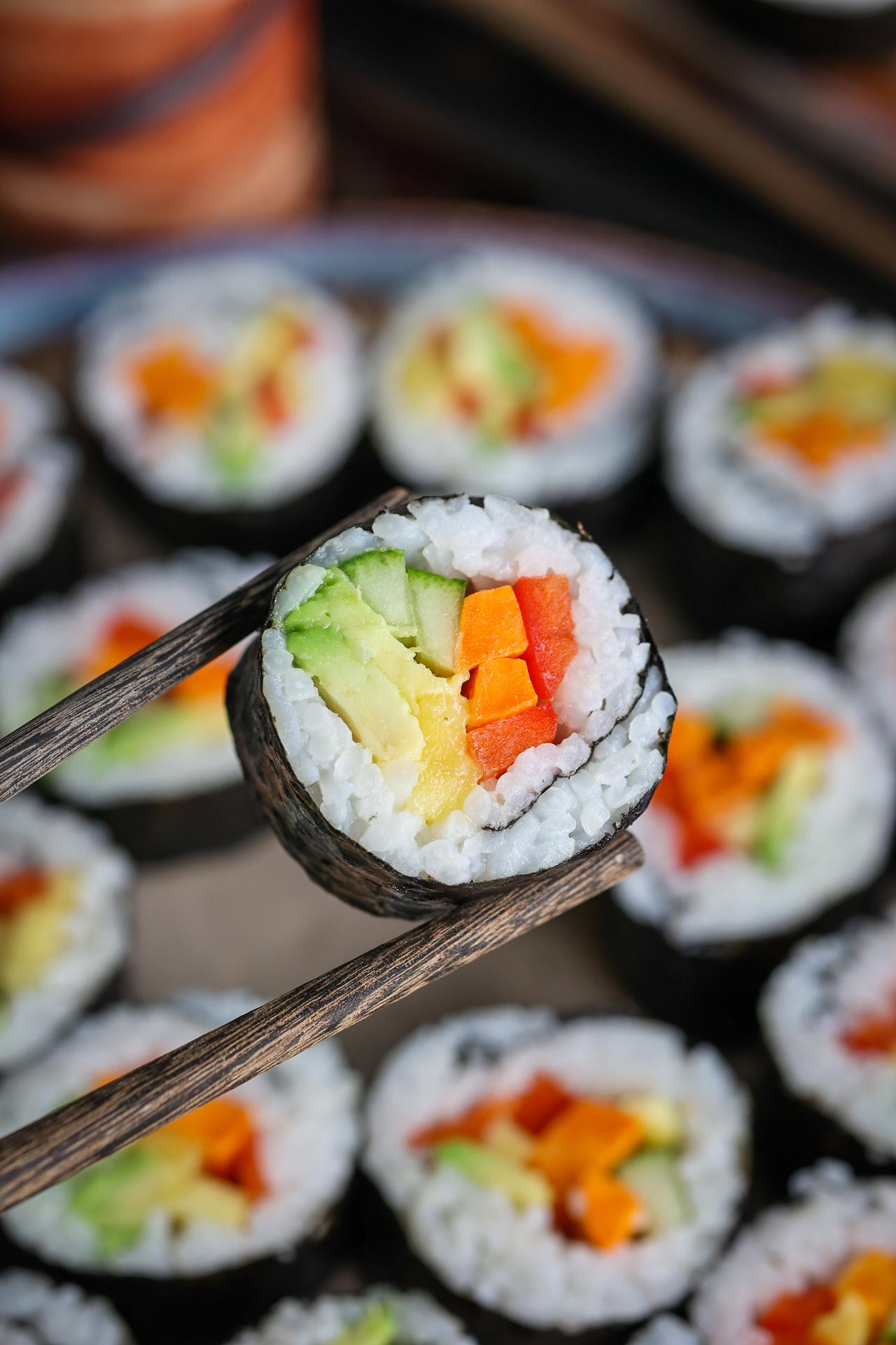 Veggie Sushi Rolls | Pick Up Limes
