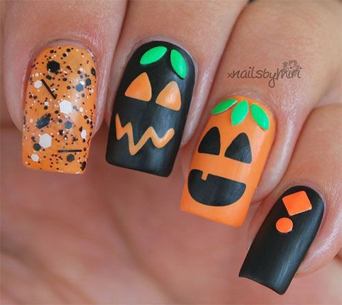 Terrorífico! 15 Diseños De Uñas Para Halloween Que Amarás