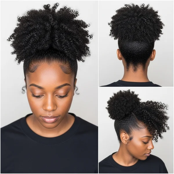 Afro Bun Hairstyles
