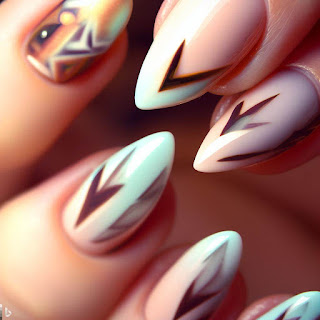 arrowhead nail art designs arrowhead nail art designs