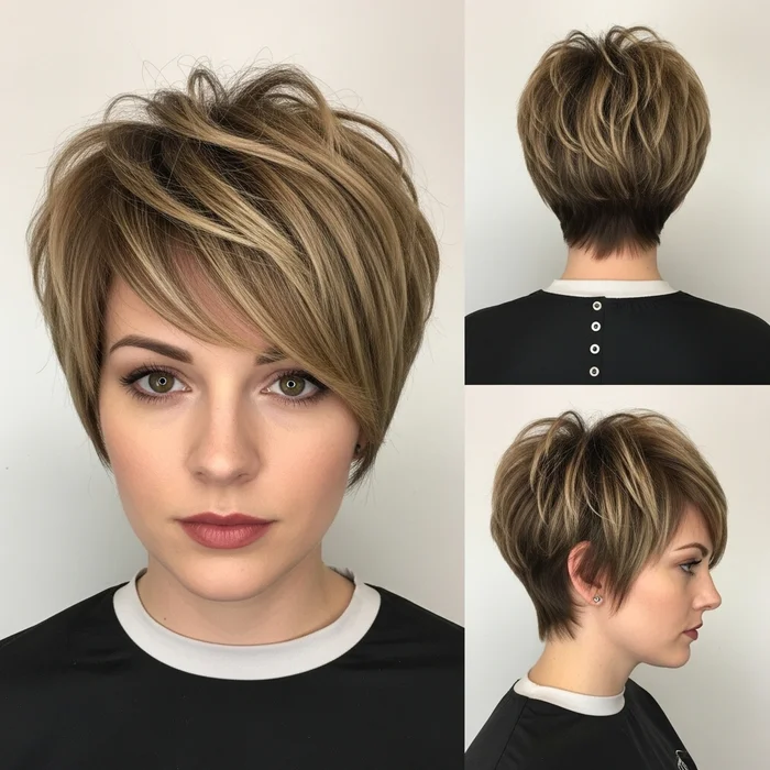 asymmetrical bob short edgy pixie haircuts