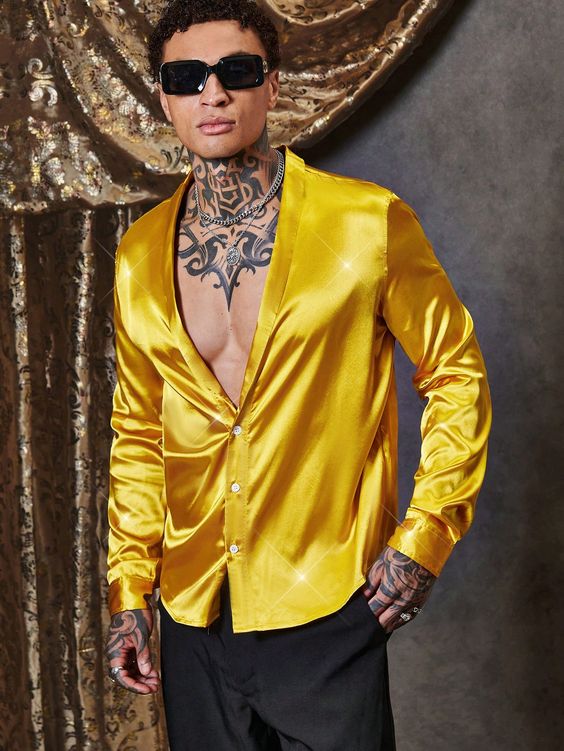 Embracing Diversity in Satin Shirt Men's Styles Embracing Diversity in Satin Shirt Men's Styles