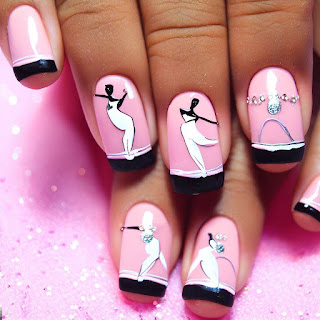 ballerina nail art designs ballerina nail art designs