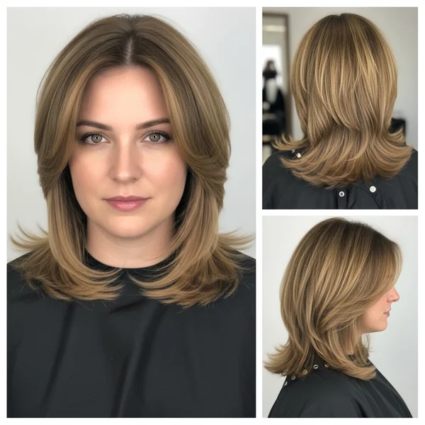 Below Shoulder Length Haircut For Thick Hair