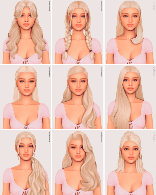 Best Maxis Match Sims 4 CC Hair for Female Sims (Lookbook + Links ...