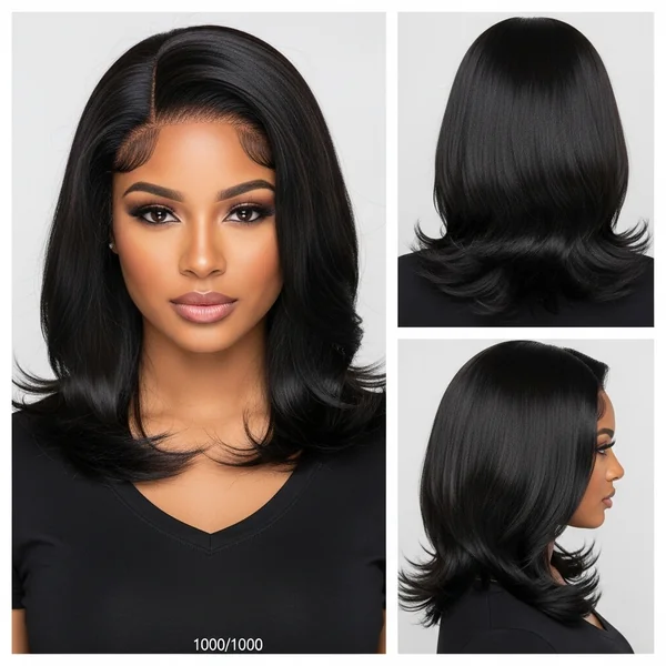 Black Wig Prom Hairstyles
