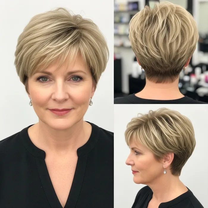 Textured Feathered Pixie