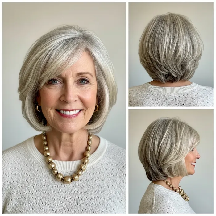 Mid-Length Cut with Flipped Ends