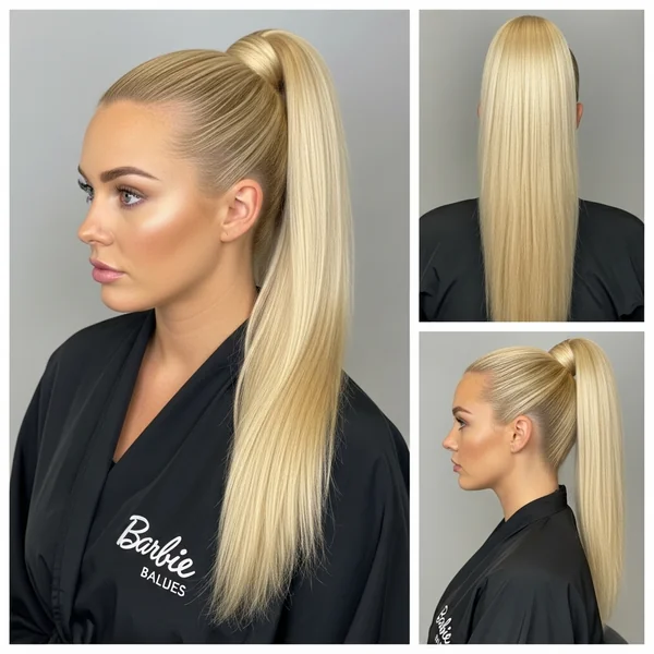 Blonde Barbie Ponytail