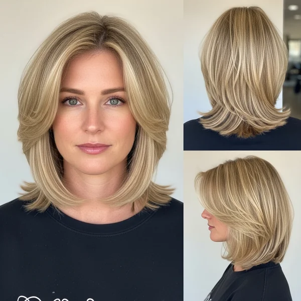 Blonde Layered Bob Hairstyles